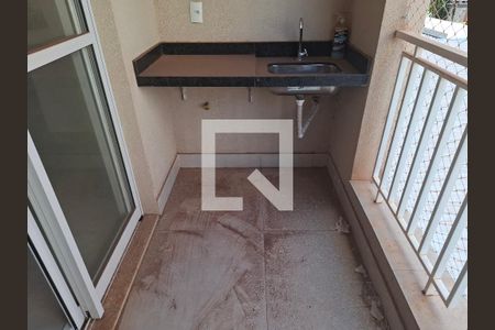varanda  de apartamento para alugar com 2 quartos, 59m² em Ribeirânia, Ribeirão Preto