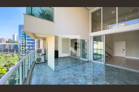 Sacada de apartamento para alugar com 3 quartos, 183m² em Cidade Monções, São Paulo