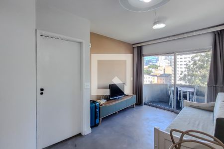 Sala de apartamento para alugar com 1 quarto, 40m² em Liberdade, São Paulo