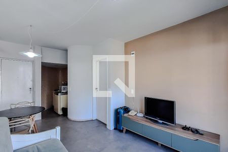 Sala de apartamento para alugar com 1 quarto, 40m² em Liberdade, São Paulo
