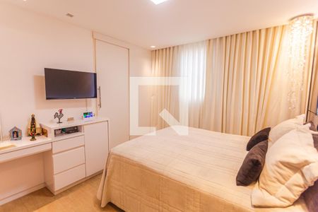 Suíte de apartamento à venda com 3 quartos, 123m² em Cidade Nova, Belo Horizonte