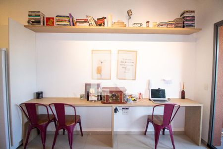 Sala / Quarto - Studio de kitnet/studio à venda com 1 quarto, 28m² em Santo Amaro, São Paulo