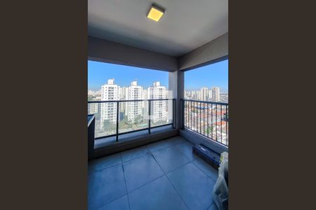 Varanda da Sala de apartamento para alugar com 1 quarto, 62m² em Vila Leopoldina, São Paulo