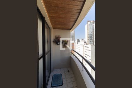Varanda da Sala de apartamento para alugar com 1 quarto, 58m² em Aclimação, São Paulo