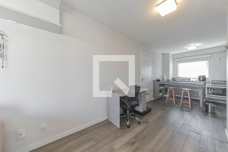 Sala de apartamento à venda com 1 quarto, 51m² em Brooklin, São Paulo