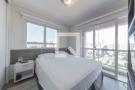 Quarto de apartamento à venda com 1 quarto, 51m² em Brooklin, São Paulo