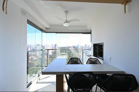 Varanda de apartamento à venda com 2 quartos, 78m² em Vila Monte Alegre, São Paulo