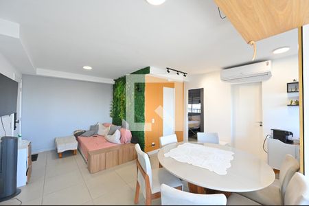 Sala de apartamento à venda com 2 quartos, 78m² em Vila Monte Alegre, São Paulo