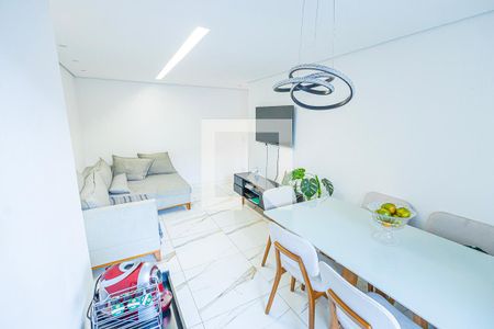 Sala de apartamento à venda com 3 quartos, 72m² em Paquetá, Belo Horizonte