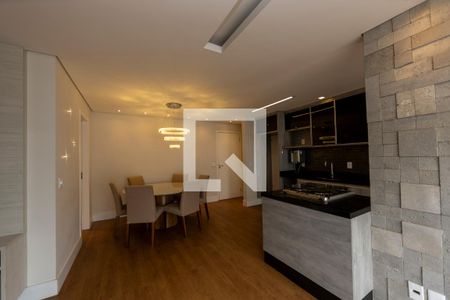 Sala_Cozinha de apartamento para alugar com 1 quarto, 65m² em Bethaville I, Barueri