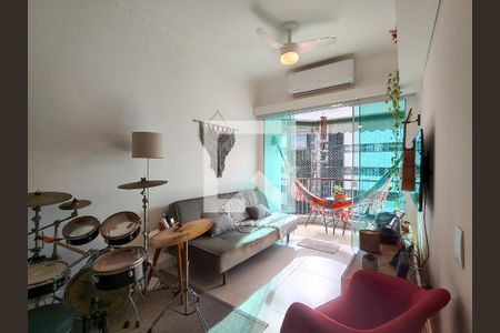 Sala de apartamento à venda com 2 quartos, 67m² em Rio Comprido, Rio de Janeiro