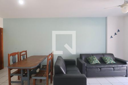Sala de apartamento para alugar com 2 quartos, 72m² em Jardim Las Palmas, Guarujá