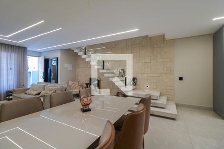 Sala de Jantar de casa à venda com 3 quartos, 192m² em Osvaldo Cruz, São Caetano do Sul