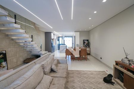 Sala de casa à venda com 3 quartos, 192m² em Osvaldo Cruz, São Caetano do Sul