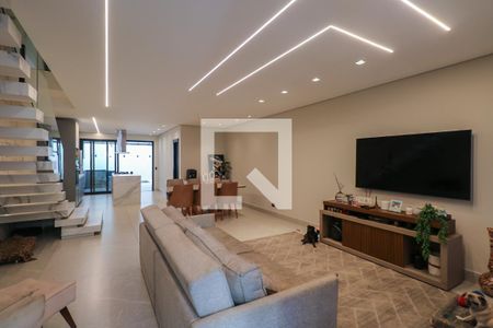Sala de casa à venda com 3 quartos, 192m² em Osvaldo Cruz, São Caetano do Sul