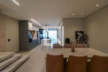 Sala de Jantar de casa à venda com 3 quartos, 192m² em Osvaldo Cruz, São Caetano do Sul