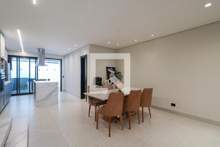Sala de Jantar de casa à venda com 3 quartos, 192m² em Osvaldo Cruz, São Caetano do Sul