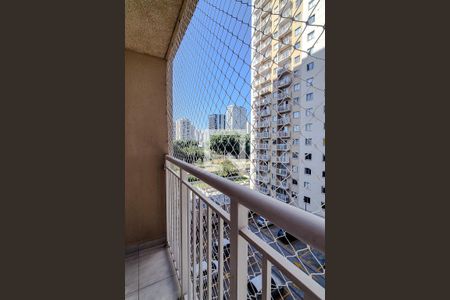 Varanda da Sala de apartamento para alugar com 1 quarto, 27m² em Várzea da Barra Funda, São Paulo