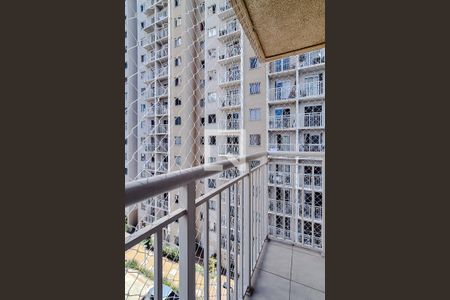 Varanda da Sala de apartamento para alugar com 1 quarto, 27m² em Várzea da Barra Funda, São Paulo