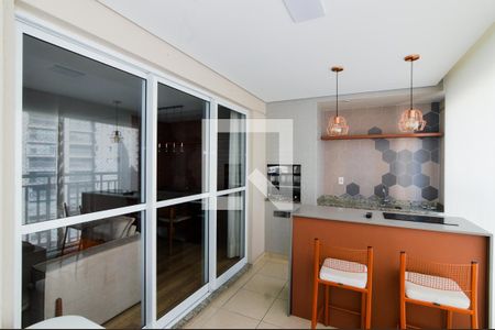 Varanda gourmet de apartamento para alugar com 3 quartos, 110m² em Vila Augusta, Guarulhos