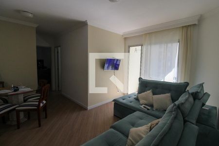 Sala de apartamento à venda com 2 quartos, 56m² em Vila Indiana, São Paulo