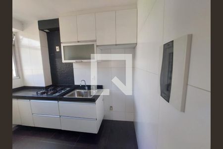 cozinha de apartamento para alugar com 2 quartos, 62m² em Santa Branca, Belo Horizonte
