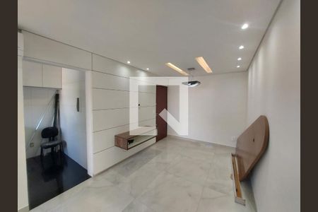 sala de apartamento para alugar com 2 quartos, 62m² em Santa Branca, Belo Horizonte