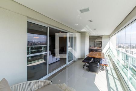 Varanda gourmet de apartamento à venda com 3 quartos, 202m² em Alphaville Empresarial, Santana de Parnaíba