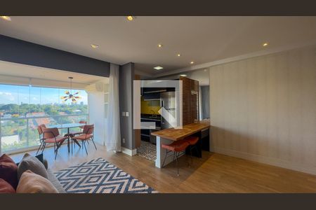 Sala de apartamento à venda com 1 quarto, 51m² em Campo Belo, São Paulo