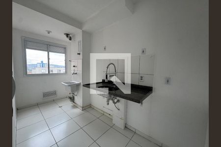 Cozinha e Área de Serviço de apartamento à venda com 2 quartos, 48m² em São Pedro, Osasco