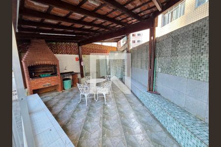 Área comum - Churrasqueira de apartamento para alugar com 2 quartos, 65m² em Guilhermina, Praia Grande