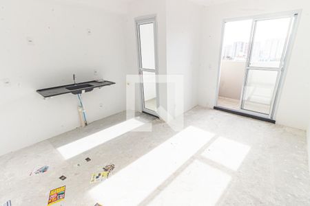 Sala/Cozinha de apartamento à venda com 2 quartos, 39m² em Belenzinho, São Paulo