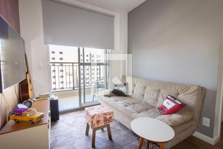 Sala de apartamento à venda com 2 quartos, 56m² em Bonfim, Campinas