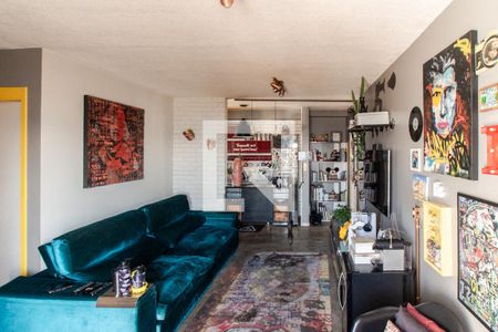 Sala de apartamento à venda com 2 quartos, 69m² em Jardim Modelo, São Paulo