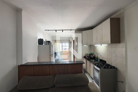 Cozinha  de apartamento para alugar com 0 quarto, 58m² em Guilhermina, Praia Grande