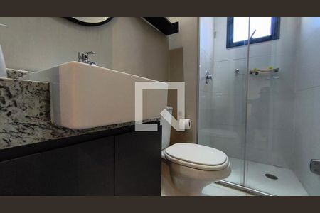 Banheiro de kitnet/studio à venda com 1 quarto, 23m² em Vila Mariana, São Paulo