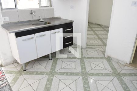 Sala/Cozinha de casa para alugar com 1 quarto, 45m² em Jardim Guaruja, Embu das Artes