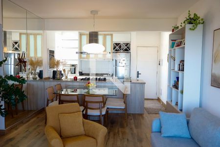 sala de apartamento à venda com 2 quartos, 77m² em Vila Pirajussara, Osasco