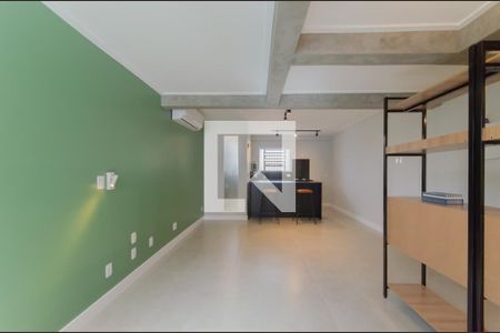 Sala/Quarto de apartamento para alugar com 1 quarto, 45m² em Paraíso, São Paulo