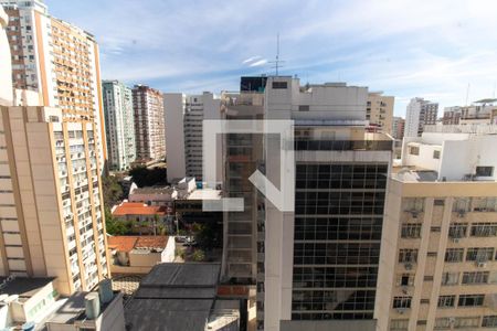 Vista da Sala de apartamento para alugar com 3 quartos, 120m² em Icaraí, Niterói