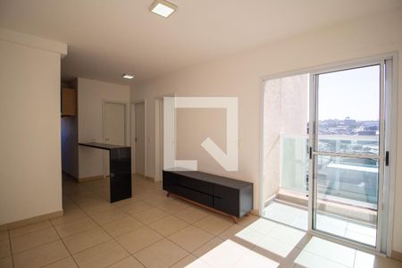 Sala  de apartamento para alugar com 2 quartos, 60m² em Vila Carvalho, Sorocaba