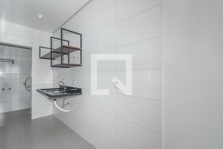Cozinha de apartamento para alugar com 1 quarto, 26m² em Costa E Silva, Porto Alegre