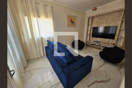 Sala  de casa de condomínio à venda com 5 quartos, 978m² em Residencial Tambore, Barueri