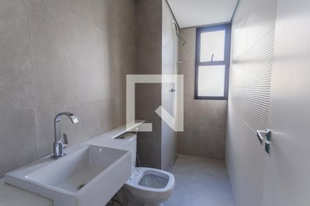 Banheiro da Suíte de apartamento para alugar com 3 quartos, 85m² em Santo Agostinho, Belo Horizonte