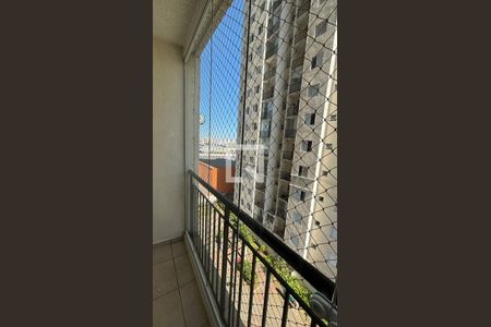 Sala - Sala de Jantar Varanda de apartamento à venda com 2 quartos, 46m² em Parque Jaçatuba, Santo André