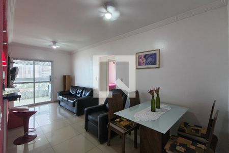 Sala de apartamento para alugar com 2 quartos, 99m² em Solemar, Praia Grande