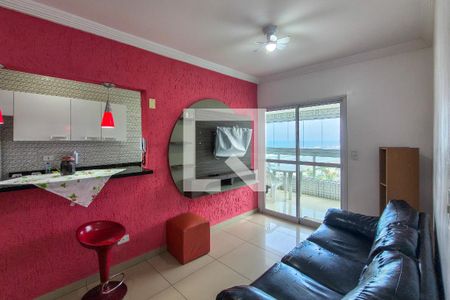 Sala de apartamento para alugar com 2 quartos, 99m² em Solemar, Praia Grande
