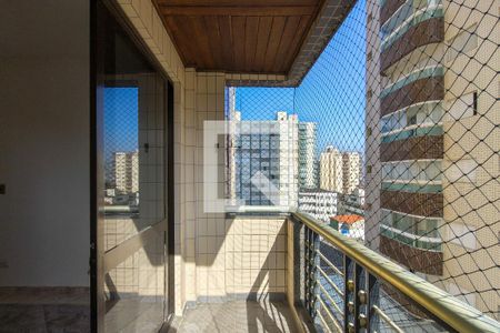 Sacada  de apartamento para alugar com 1 quarto, 48m² em Guilhermina, Praia Grande