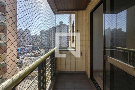 Sacada  de apartamento para alugar com 1 quarto, 48m² em Guilhermina, Praia Grande