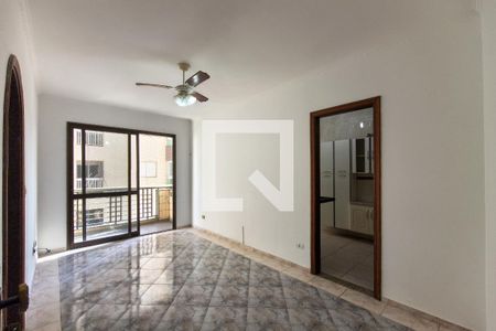 Sala de apartamento para alugar com 1 quarto, 48m² em Guilhermina, Praia Grande